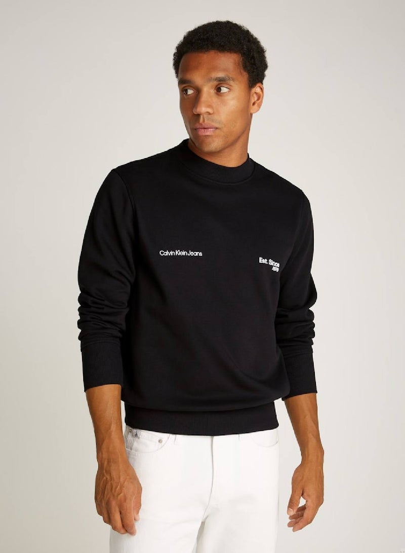 Calvin Klein Jeans Logo Sweatshirt - Image 1