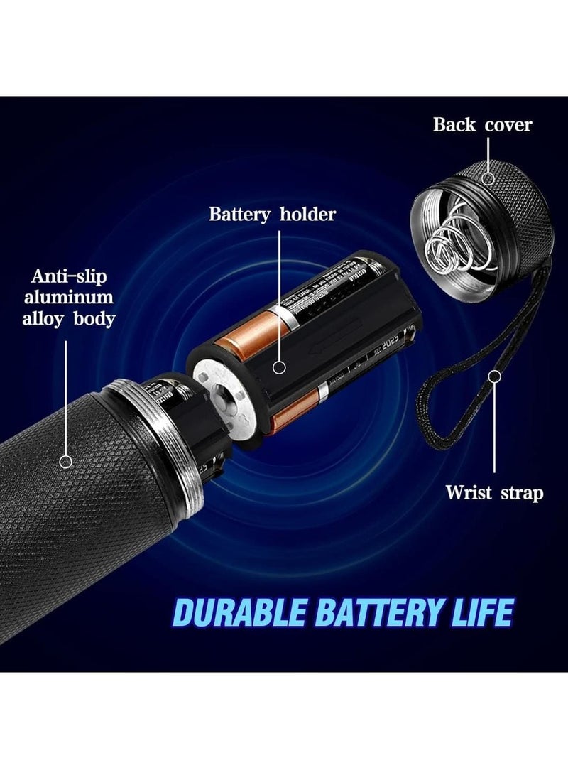 UV Flashlight Black Light, 100 LED 395nm Ultraviolet Blacklight, Handheld Detector for Dog Cat Urine, Pet Dry Stains, Bed Bug, Dangerous Leaks and Scorpion  - Image 4
