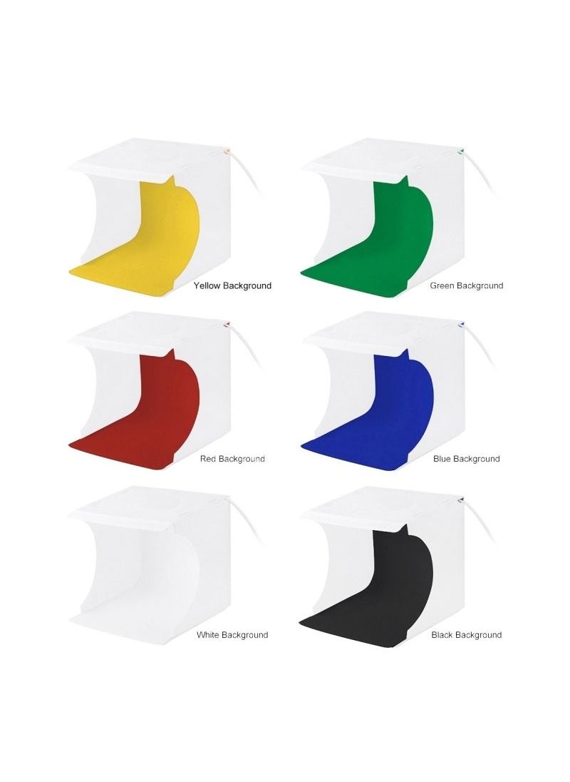 Generic 13-Piece Portable Photography Light Box And Backdrop Set  - Image 3
