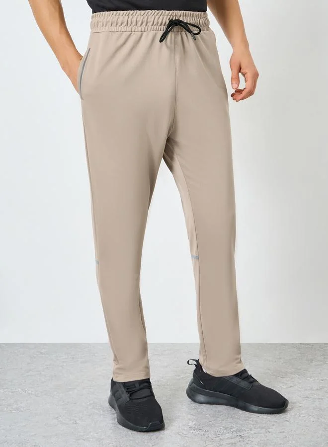 Men Khaki Slim Fit Joggers
