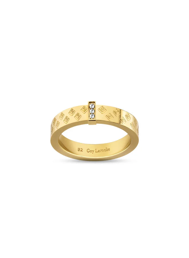 Guy Laroche Audrey Gold Finger Ring for Women