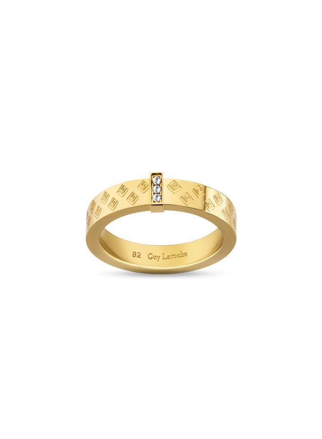 Guy Laroche Audrey Gold Finger Ring for Women  - Image 2