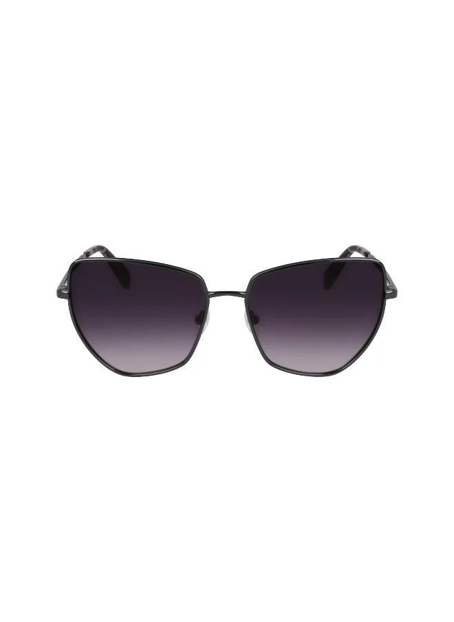 ليو جو Modified Rectangle Sunglasses