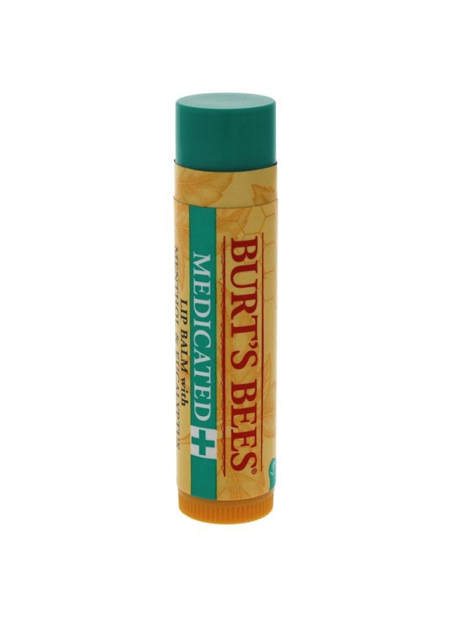 Burt's Bees Medicated Moisturizing Lip Balm by Burts Bees for Unisex - 0.15 oz Lip Balm - Image 2