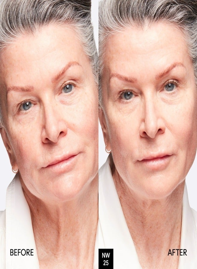 MAC Cosmetics MAC Studio Fix Fluid SPF 15 Foundation NW25 – 24HR Long-Wear, Matte Finish, Oil Control, Medium-to-Full Coverage - Image 2