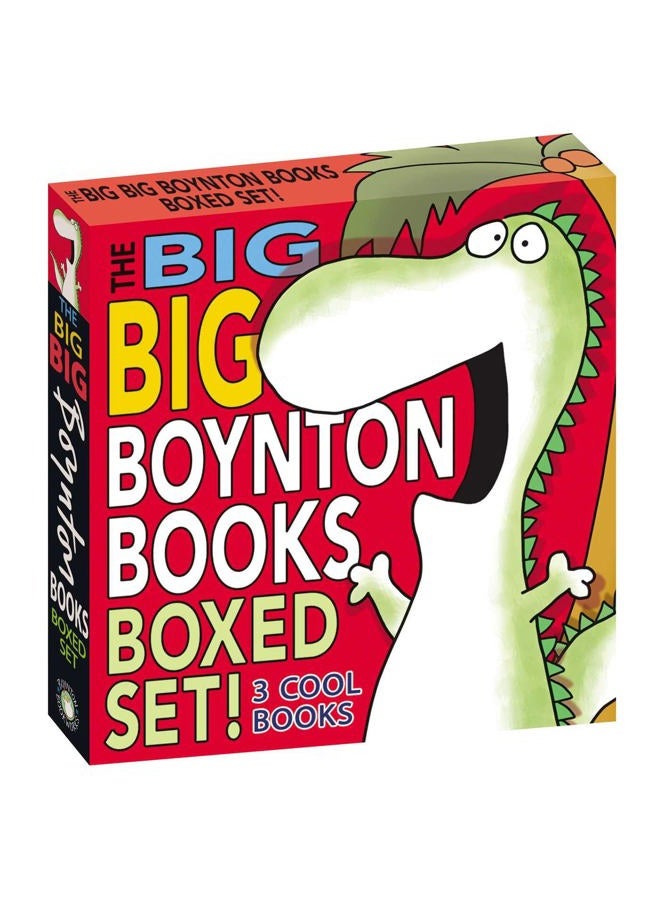 The Big Big Boynton Books Boxed Set!: The Going to Bed Book; Moo, Baa, La La La!; Dinosaur Dance!/Oversized Lap Board Books