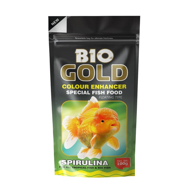 TAIYO Bio Gold Fish Food, 100g (Pack of 3) - Image 1