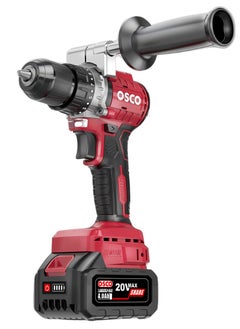 OSCO-TOOLS Osco Brushless Cordless Drill 21V, 13mm, is a versatile and powerful tool designed for various drilling and fastening tasks. With its efficient brushless motor and long-lasting battery life, it is ideal for both professional and home use. 
