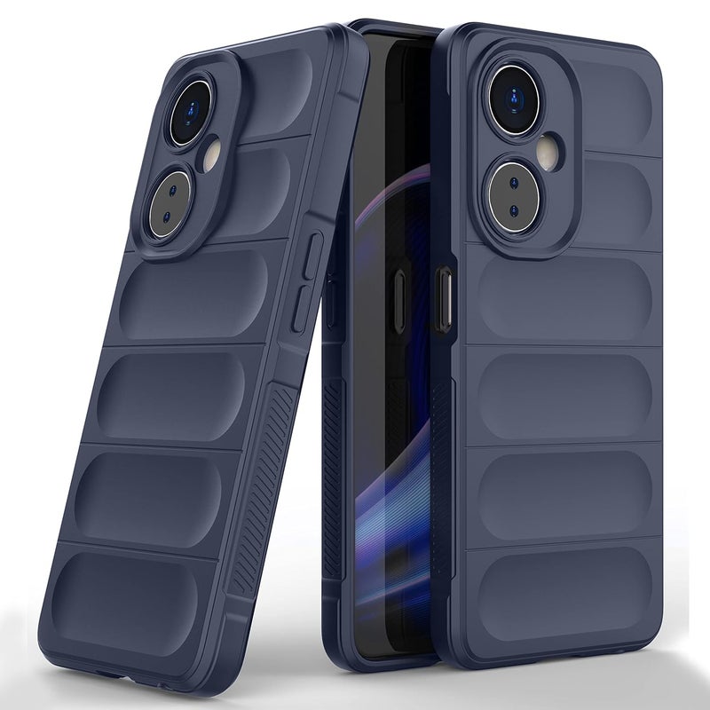 ZAPCASE Back Case Cover for OnePlus Nord CE 3 Lite 5G | Compatible for OnePlus Nord CE 3 Lite 5G Back Cover | Liquid Silicon Magic Case with Camera Protection | Sapphire - Image 1