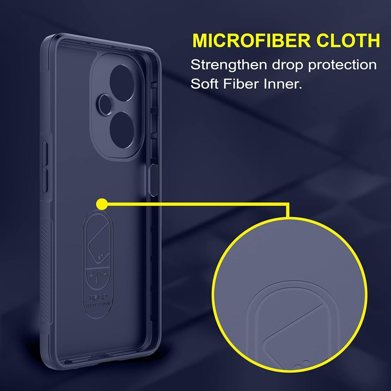 ZAPCASE Back Case Cover for OnePlus Nord CE 3 Lite 5G | Compatible for OnePlus Nord CE 3 Lite 5G Back Cover | Liquid Silicon Magic Case with Camera Protection | Sapphire - Image 4