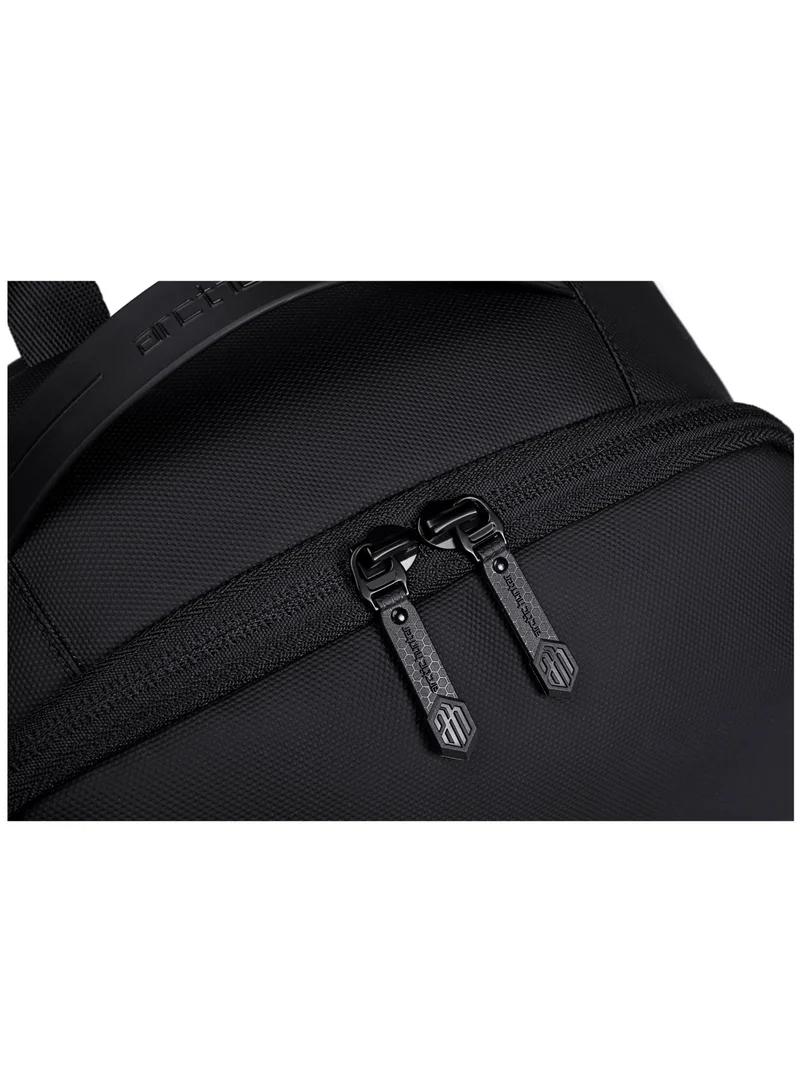 Arctic Hunter Black Laptop Daypack Durable Polyester Backpack with Built In USB/Headphone Port Computer Bag for Men Women, B00554, Black  | Best Price UAE
