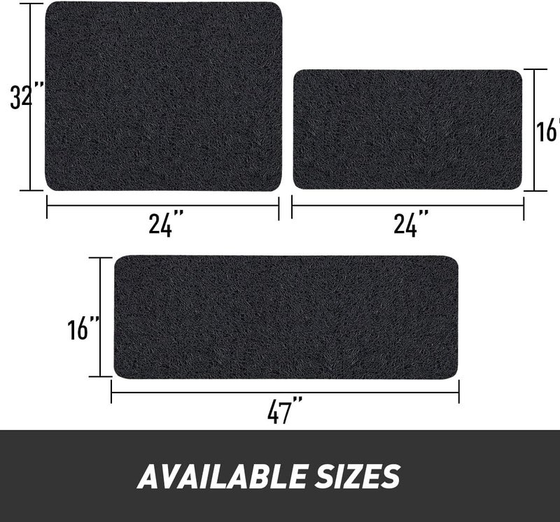Asvin Soft Textured Bath, Shower, Tub Mat, 47x16 Inch, Phthalate Free, Non Slip Comfort Bathtub Mats with Drain, PVC Loofah Bathroom Mats for Wet Areas, Quick Drying - Image 5