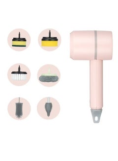 Pink, 6 brush heads