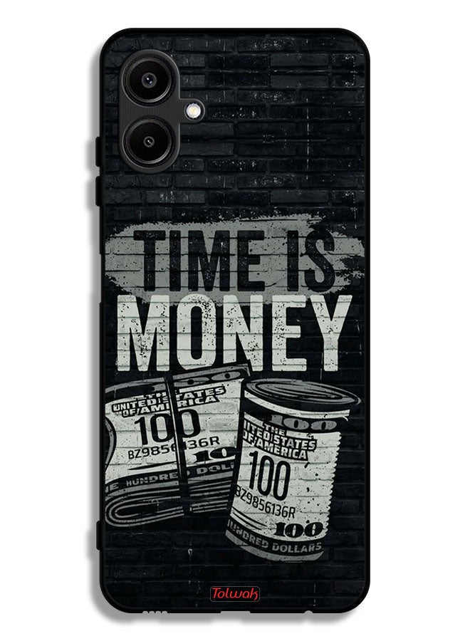 Tolwak Samsung Galaxy M06 5G Protective Case Cover Time Is Money - Image 1