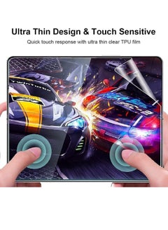 MIGOFAST 3 in 1 Front + back GLASS Film Designed for Galaxy Z Fold 3 5G soft hydrogel film Explosion proof Suitable for screen protector of Samsung Galaxy Z Fold 3 2021 Transparent  - Image 3