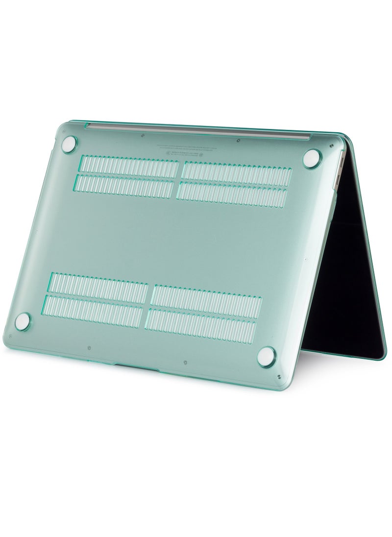 Generic - matte Case for new macbook pro 13" - A1706/A1708/A2159/A1989/A2251/A2289/A2338 , Hard Shell Case - Green - Image 1