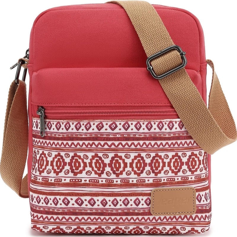Leaper Girls Crossbody Purses for Kids 2 PCS Cross Body Bag Women Messenger Bag Girls Canvas Bag Cross Body Purse Set | for Kids, 2 PCS, Women - Image 1