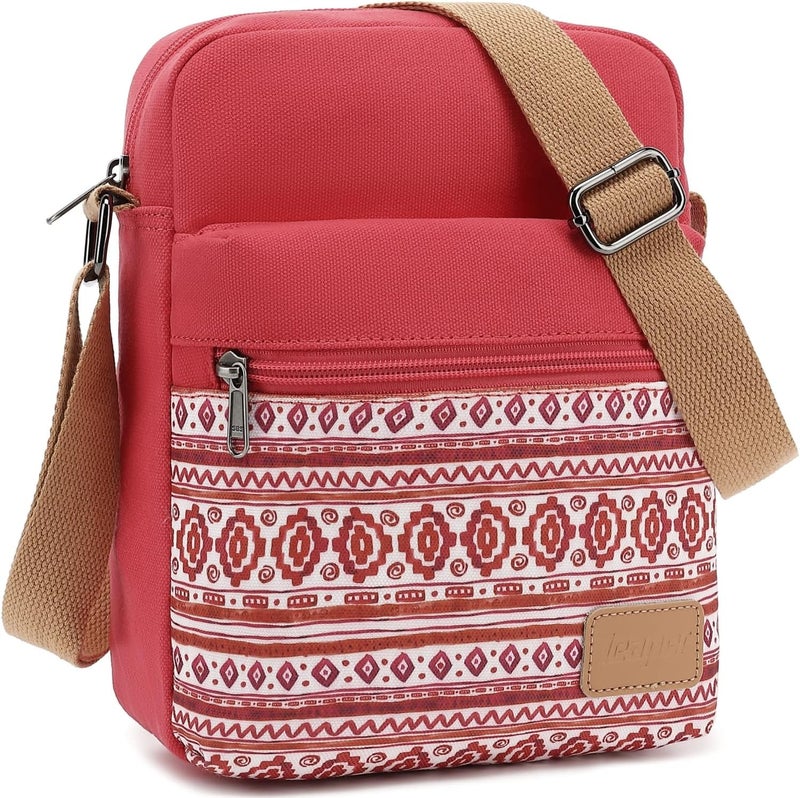 Leaper Girls Crossbody Purses for Kids 2 PCS Cross Body Bag Women Messenger Bag Girls Canvas Bag Cross Body Purse Set | for Kids, 2 PCS, Women - Image 3