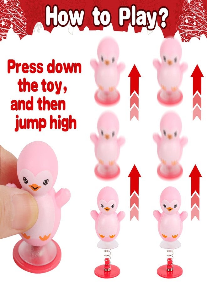 FOIMAS 24 PCS Christmas Spring Toys Christmas Party Favors for Kids Spring Launchers for Xmas Stocking Stuffers Birthday Carnival Prizes Goodie Bags Filler Classroom Rewards - Image 3