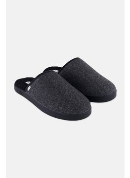 TOMS Men Harbor Quilted Slip On Clogs, Black  - Image 1
