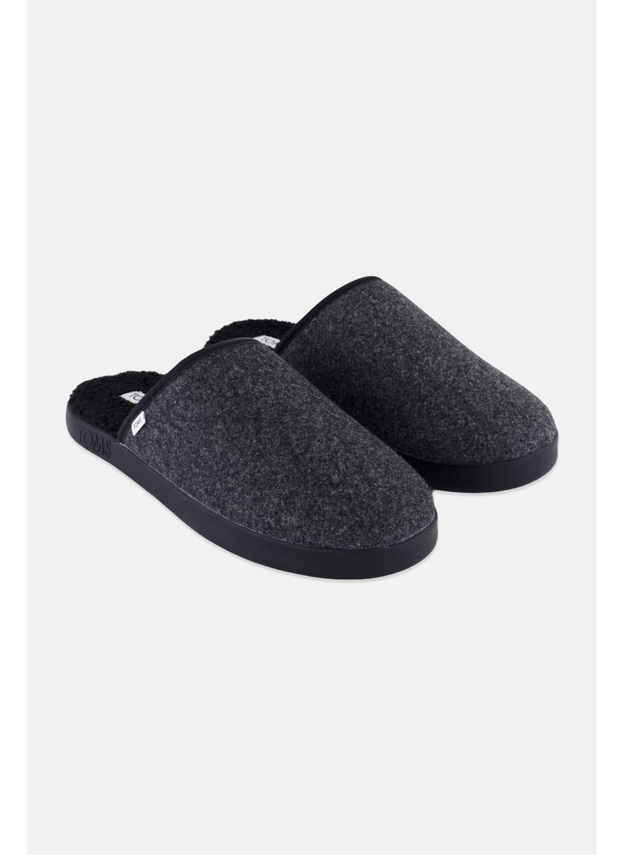 TOMS Men Harbor Quilted Slip On Clogs, Black  - Image 1