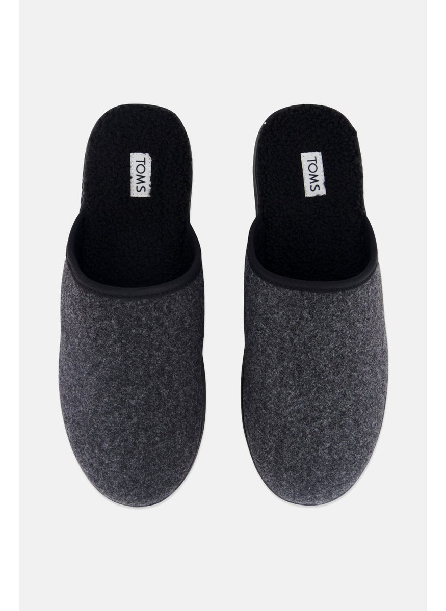 TOMS Men Harbor Quilted Slip On Clogs, Black  - Image 3