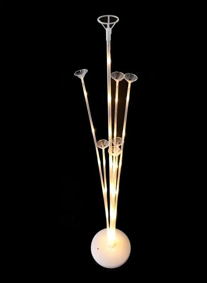fashionhome 7 Columns Led Balloon Stand Sturdy Durable High Quality Lightweight For Decoration  - Image 1