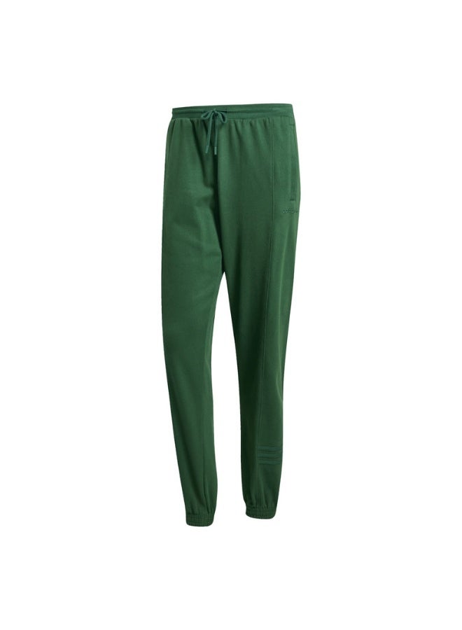 adidas Originals سروال أديداس الأصلي للرجال باللون الأخضر المستعمل مسبقًا - Image 1