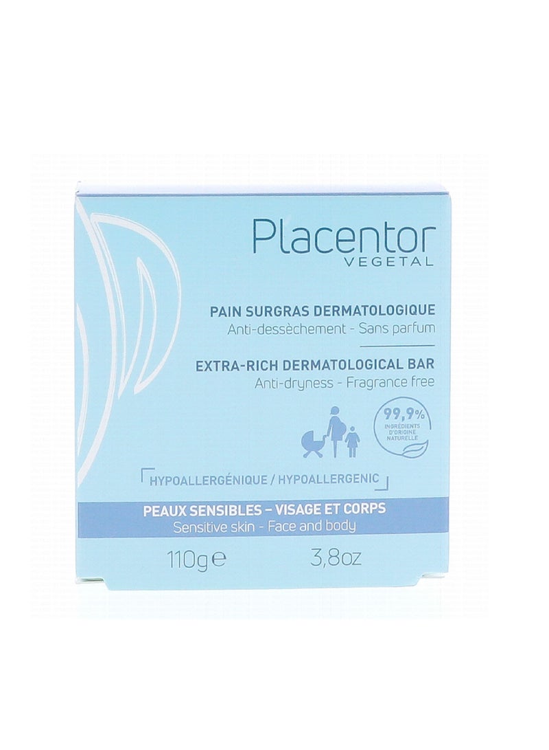 PLACENTOR VEGETAL EXTRA-RICH DERMATOLOGIQUE BAR 110G