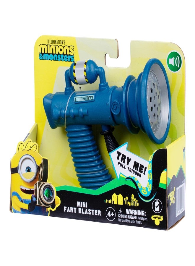 Minions Illumination's Minions & Monsters Mini Fart Blaster, with 8 Silly Fart Sounds to Prank Family and Friends, Kids Won't Want to Stop Until They Hear All of Them! - Image 2