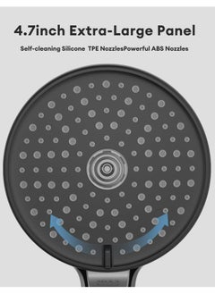 Filter Shower Head, Multiple Spray Modes Shower Head with Filter for Chlorine Removal and Hair Skincare Protection, High Pressure Water Saving Showers, G1/2 Connect Black Showerhead - pzsku/ZAAB474D52F30B860C332Z/45/_/1691739141/eab575eb-07c0-4af4-982e-0570c982cbb9