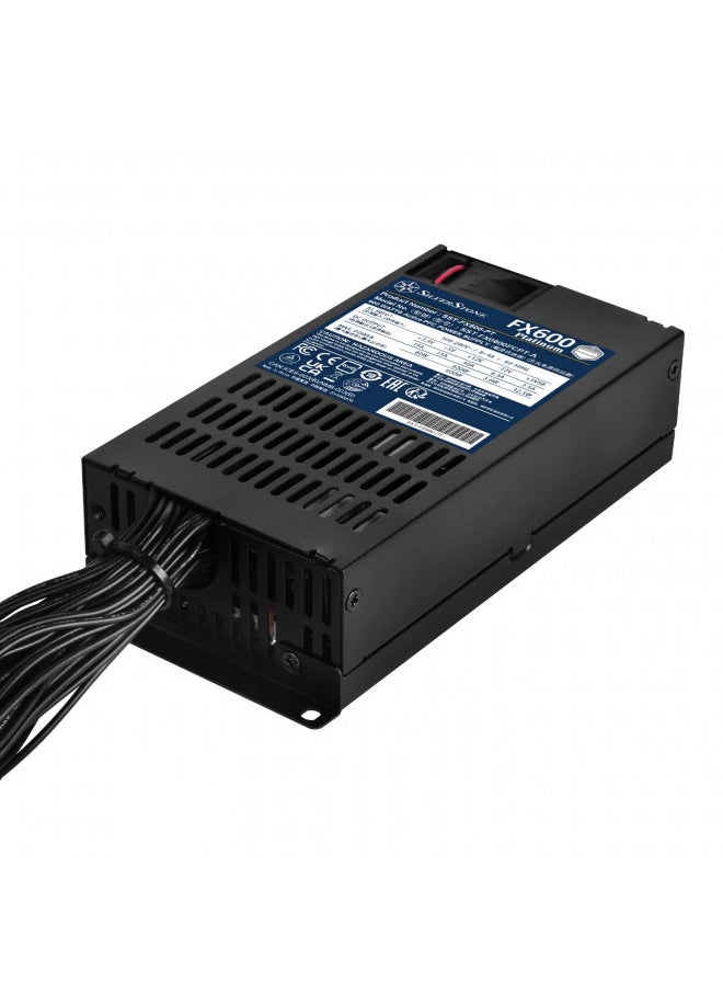SilverStone Technology SilverStone Technology FX600 Platinum Cybenetics Platinum 600W FlexATX Power Supply (SST-FX600-PT)  - Image 2