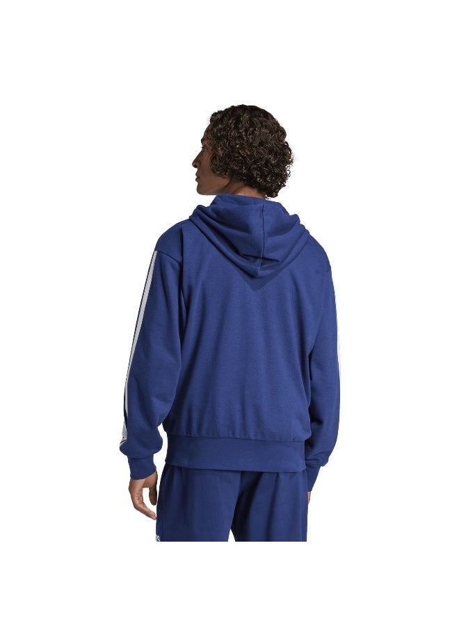 Adidas essentials three stripes french terry fullzip men hooded track top - Image 4