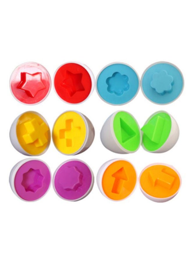 6-Piece Shape Blocks Puzzle Set - Image 4