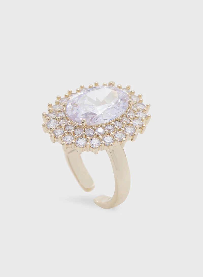 ايلا ليمتد اديشن Statement Diamante Ring