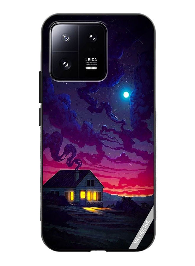 VR CREATIVE Protective Case Cover For Xiaomi 13 House Design Multicolour - Image 1