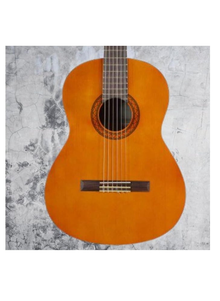 Megarya High Gloss Classical Guitar M34 Yellow Natural Rich Sound Nylon Strings With Silver Finish Tuning Pins With Bag (Size : 34)  - Image 3