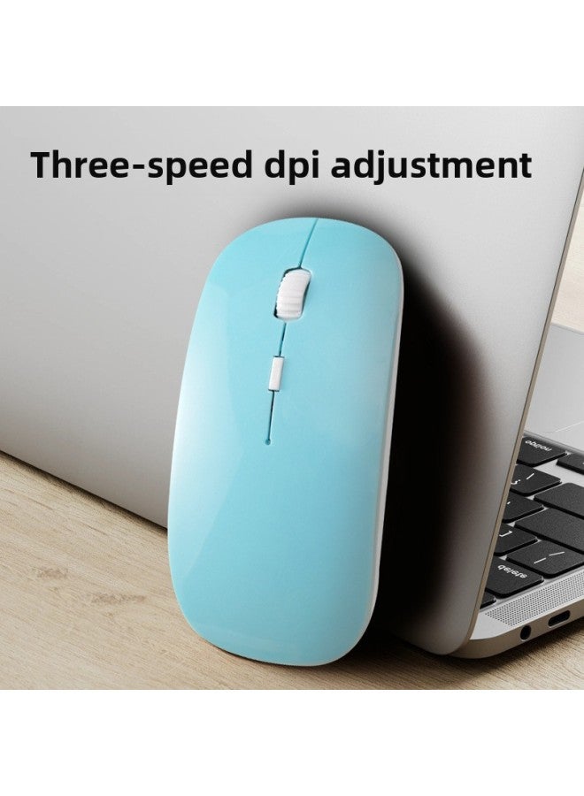 إسكدنيا نماذج انفجارية ماوس ضوئي فائق النحافة 2.4G ماوس لاسلكي لعبة مكتب كمبيوتر منزلي - اللون: مسحوق قولبة بالحقن (مع صندوق) - Image 3