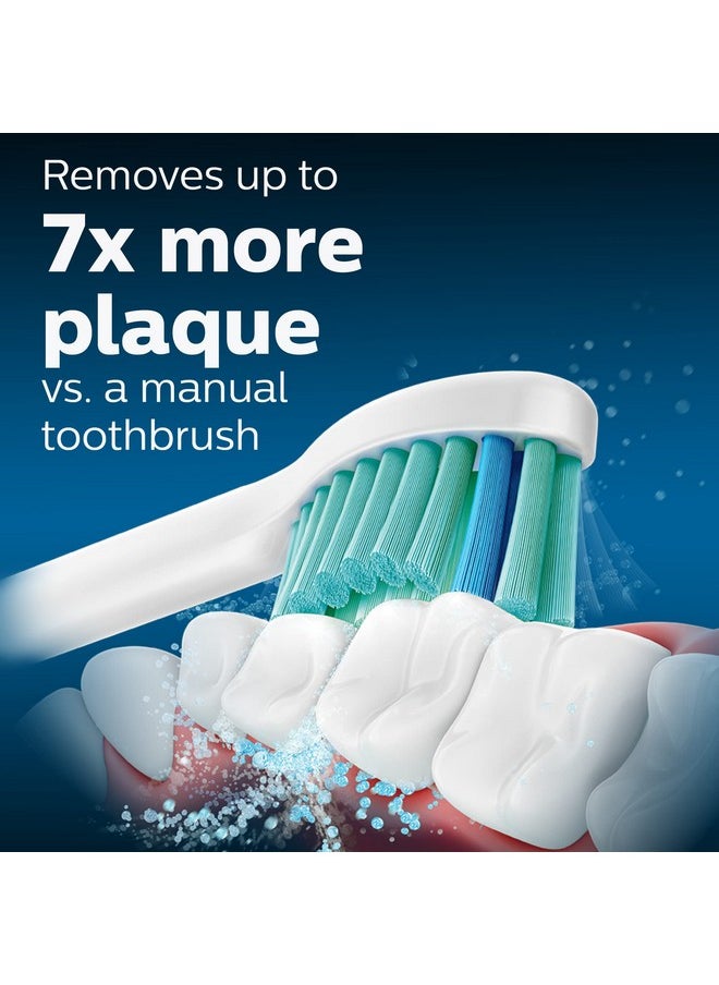 PHILIPS SONICARE - Hilips Sonicare Genuine C2 Optimal Plaque Control Toothbrush Heads 3 Brush Heads White Hx9023/65 - Image 1