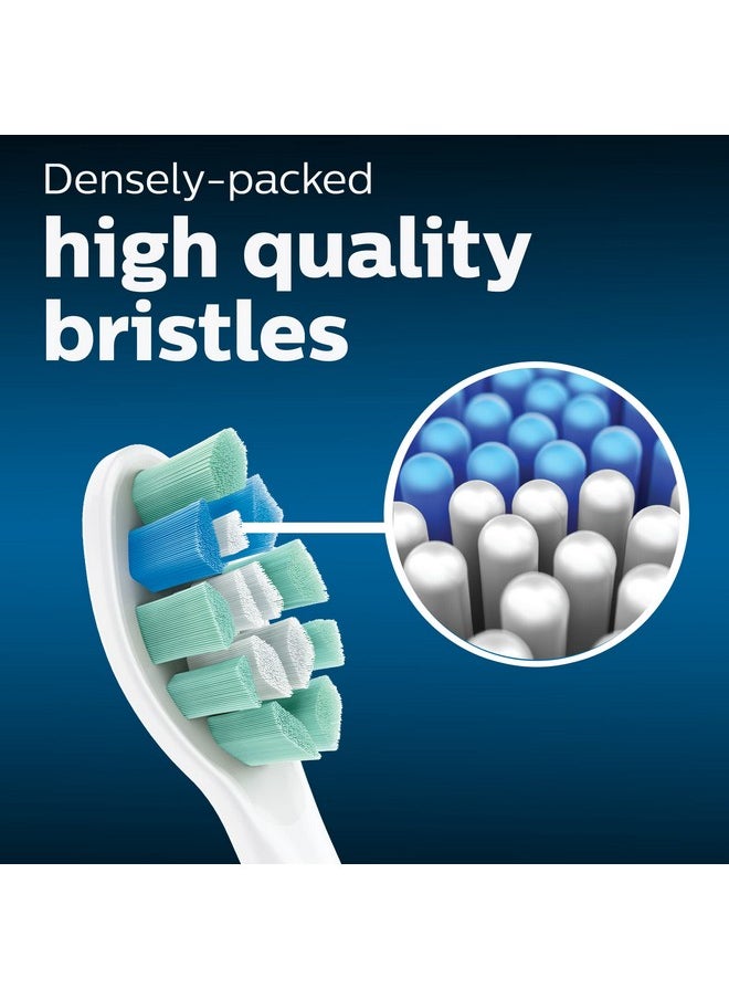 PHILIPS SONICARE - Hilips Sonicare Genuine C2 Optimal Plaque Control Toothbrush Heads 3 Brush Heads White Hx9023/65 - Image 1