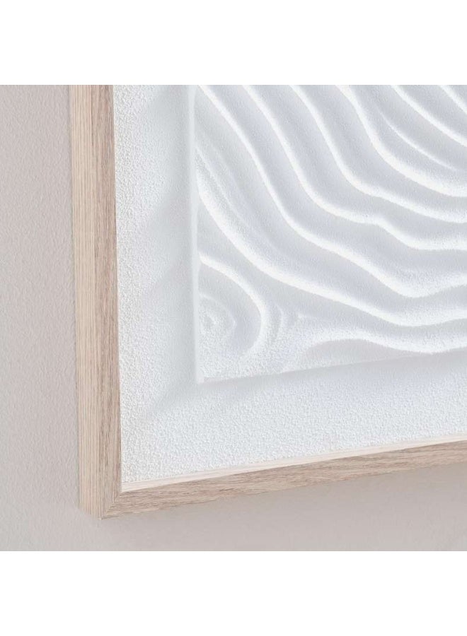 Pan Home Textured Canvas Wall Art - White - Image 2