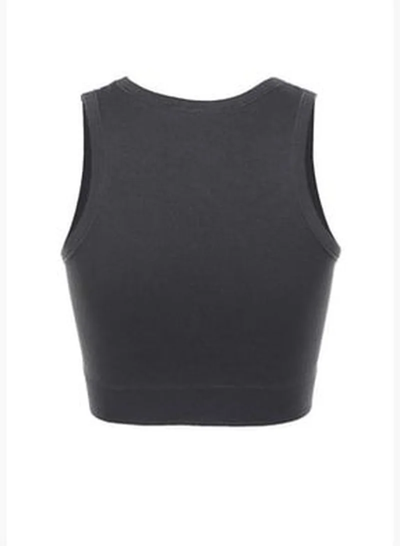 trendyol Indigo Seamless/Seamless Pile Halterneck Sports Bra with Lightweight Support TWOSS21SS0024.