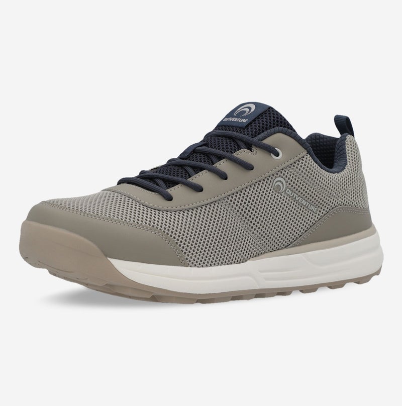 Outventure Men's Sneakers – Beige Lightweight Outdoor Shoes for Men with Breathable Upper, ADD CUSHION Insole and ADD GRIP Sole - Image 1