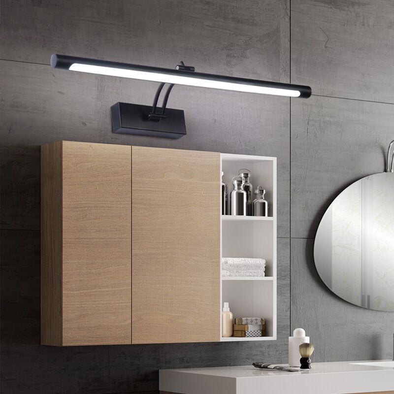 Black LED Mirror Light 40cm 9W Moisture-proof - Anti-fog Nordic Style Light for Bathroom Toilet Mirror Cabinet Vanity Use - Image 3