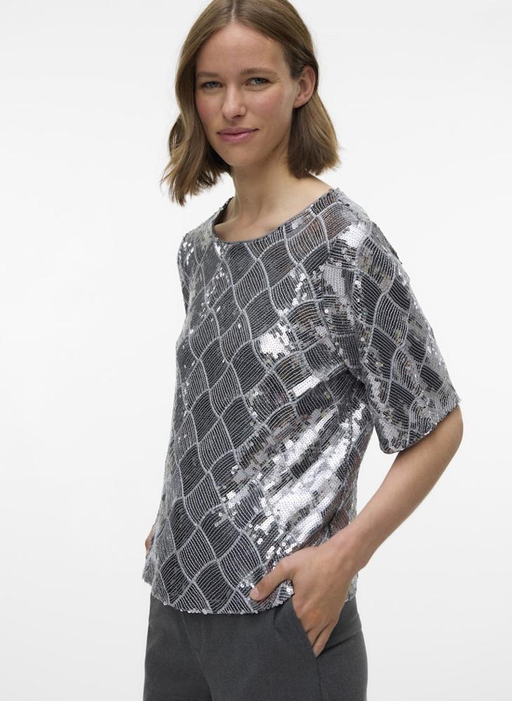 VERO MODA Vmmilka Cap Sleeve Top - Image 1