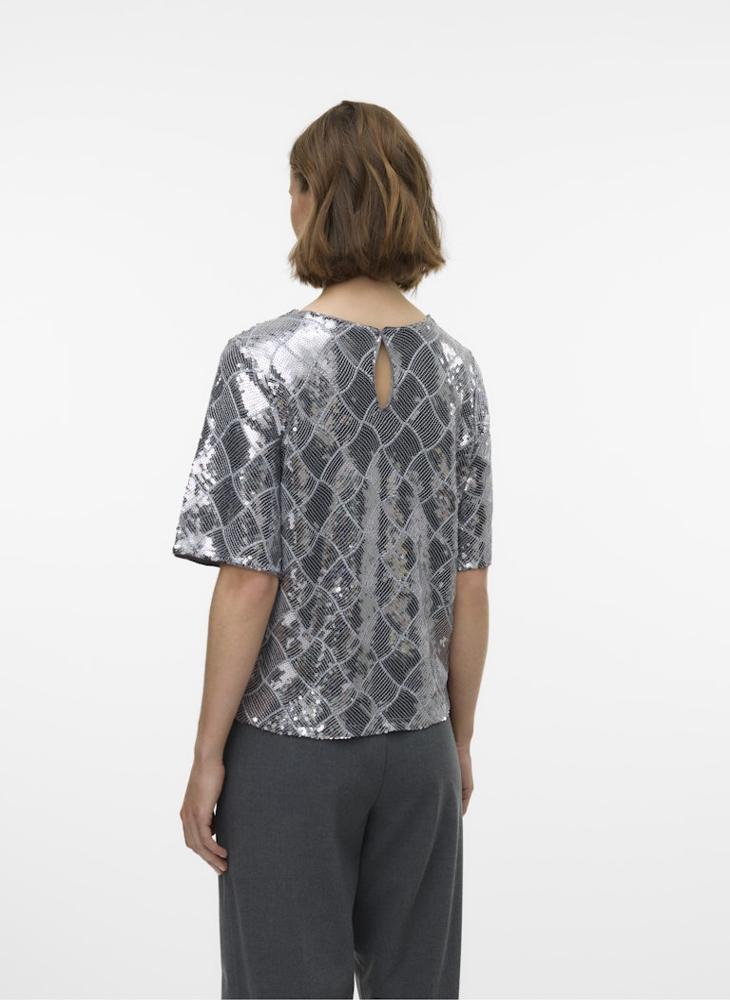 VERO MODA Vmmilka Cap Sleeve Top - Image 2