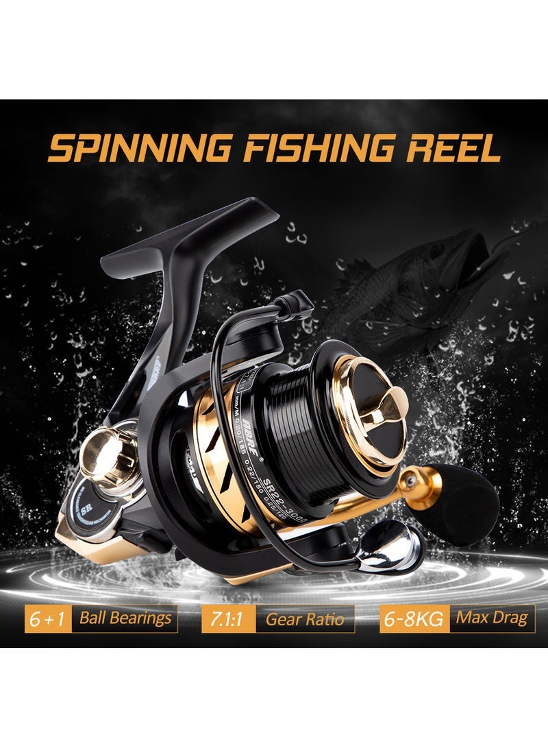 NIBEMINENT Carp Spinning Fishing Reel 14.5*8.5*12cm - Image 4