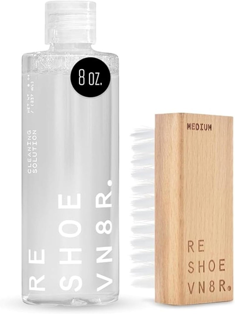 RESHOEVN8R Shoe Cleaner Kit and Sneaker Cleaner Sets - Cleaning Kit Solution for Sneakers, Mesh, Canvas, Suede, Knit, Leather - Image 1