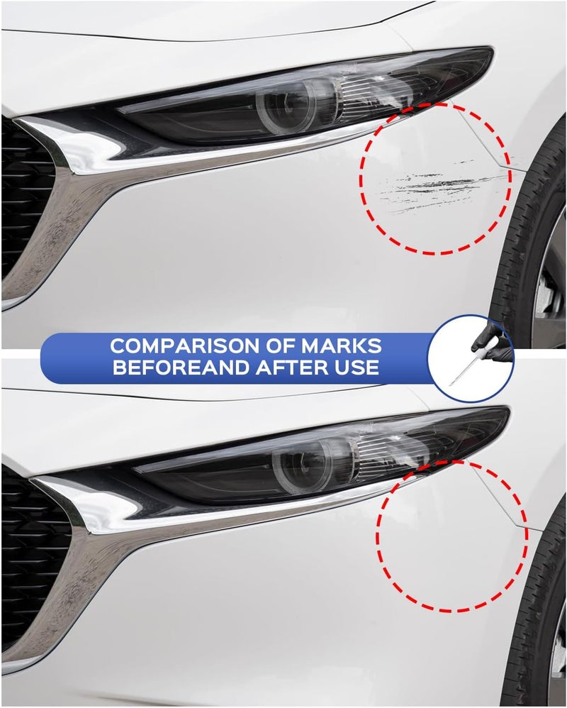 Wide range compatible material 47C Polymetal Gray Metallic Touch Up Paint Compatible with Mazda Exact Match Chips and Nicks Touch Up Cost saving user oriented build - Image 4