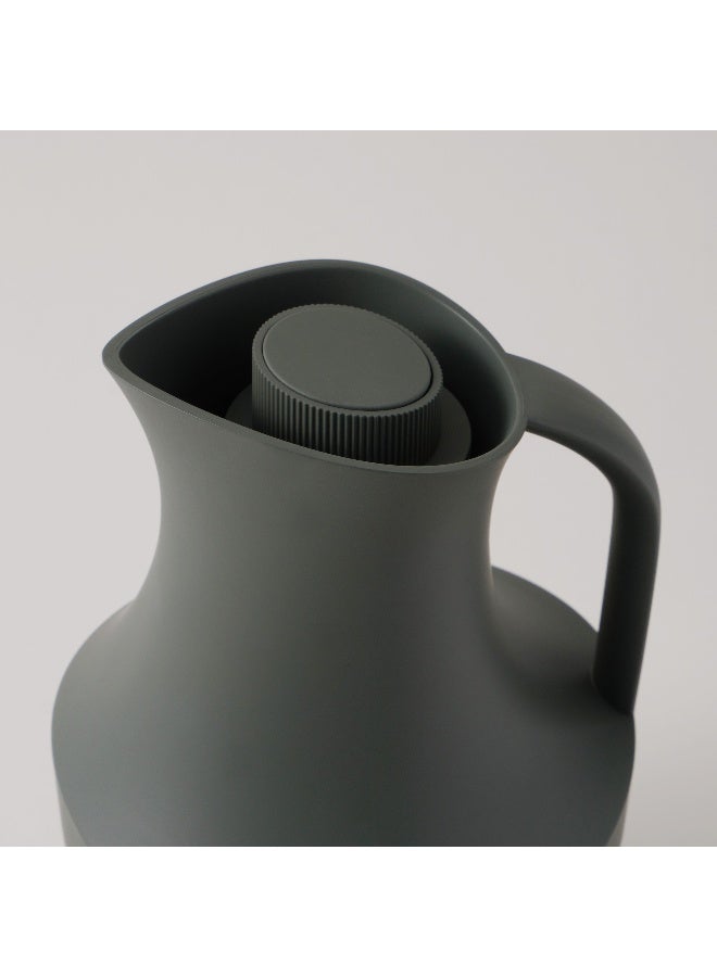 Dallaty Steel Vacuum Flask 1L, Green - Image 3